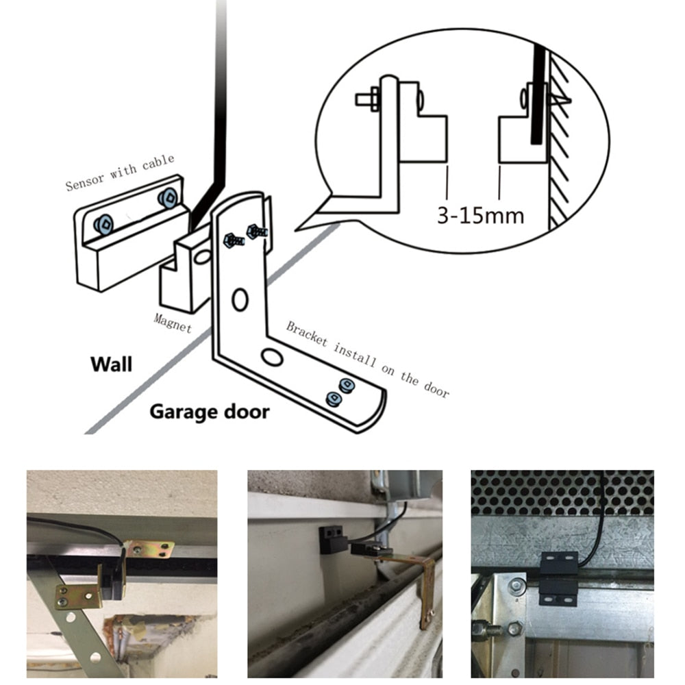 smart garage door opener controller