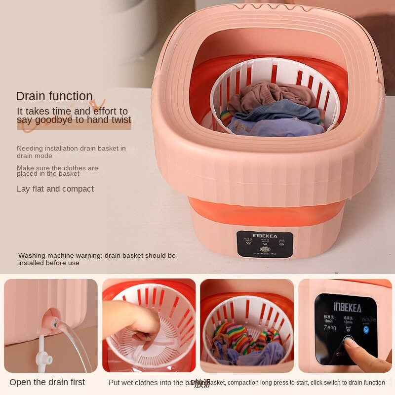 Folding Mini Washing Machine