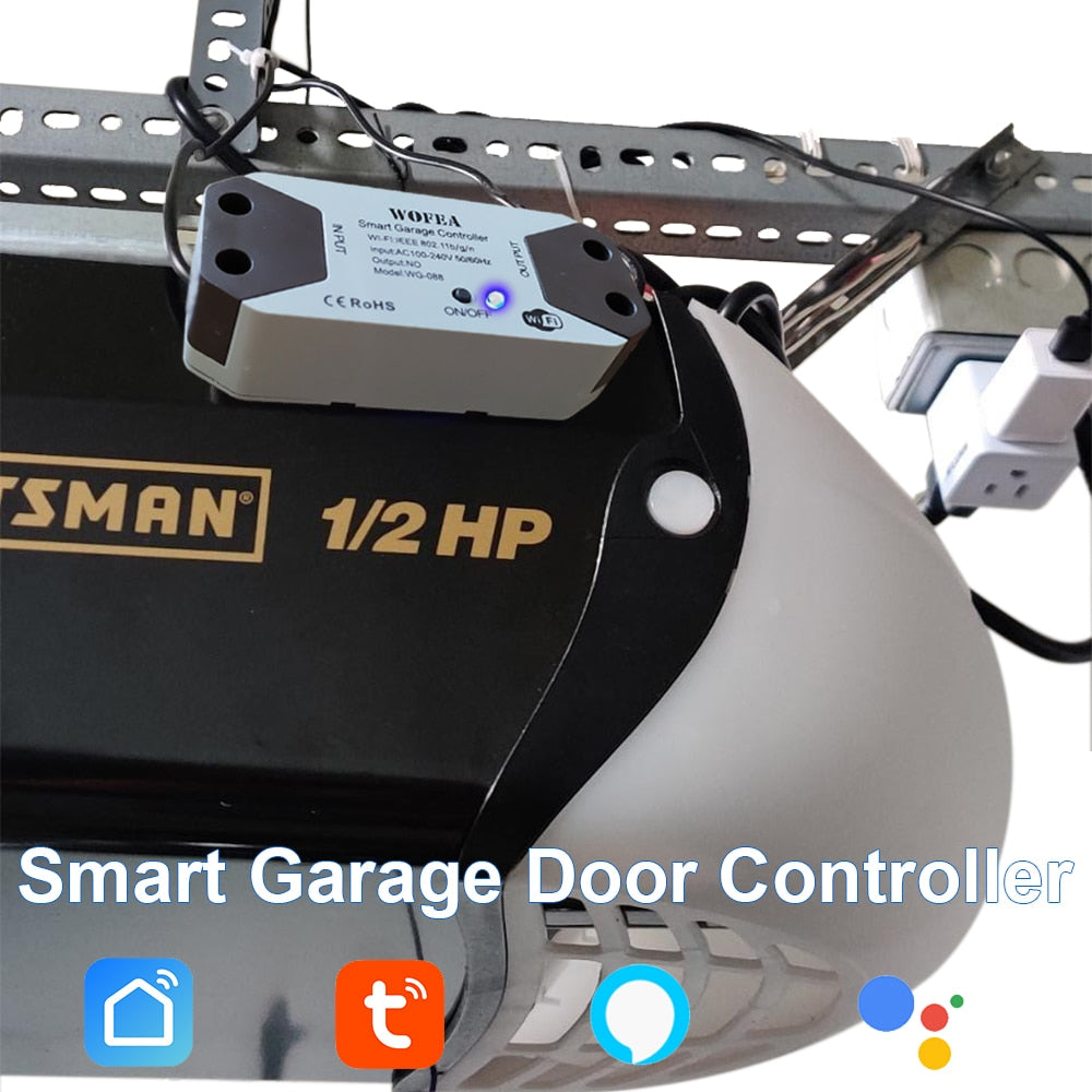 smart garage door opener controller